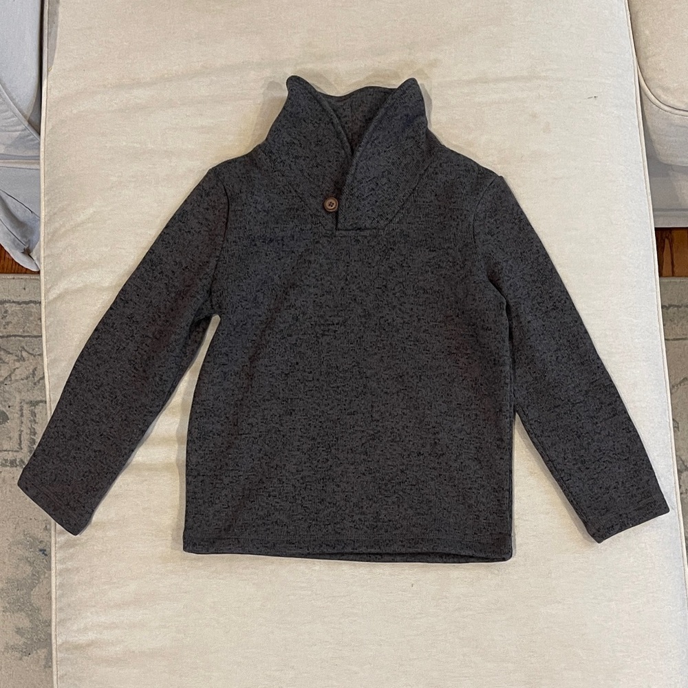 Jumping Beans Charcoal Kids Sweater Sz 5T